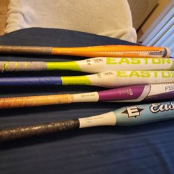 5 EASTON SOFTBALL BAT "FASTPICTH"  $40 EACH FIRM PRICE 