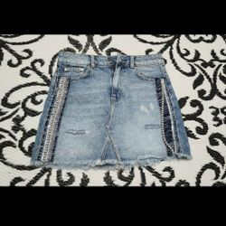 Free People Denim Skirt Size 2