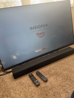 NEED GONE: 55 inch fire tv + Soundbar