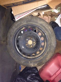 VW Jetta spare tire, full size.205-35-16
