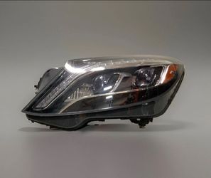 2014-2017 MERCEDES S-CLASS S63 LEFT HEADLIGHT USED OEM SHELL w/o Night Vision