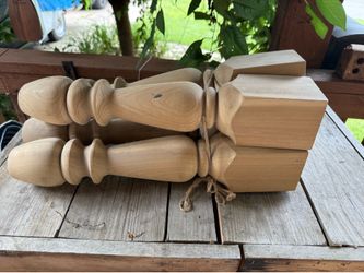 HDC Popular Wooden bench legs New
