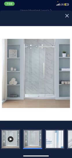 48” Shower sliding Door NEW