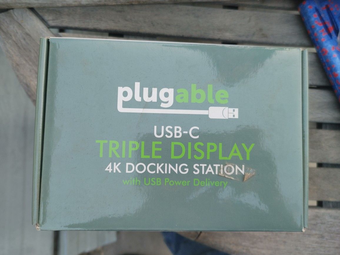 Plugable Triple Display 4k Docking Station