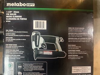 Matebo HPT 1 3/8 Pin Nailer