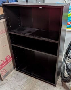 Black bookcase