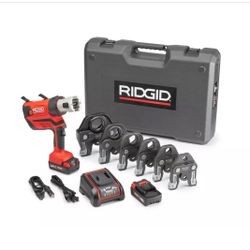 RIDGID 67053 RP350 PRESS TOOL KIT, BATTERY AND CHARGER, 1/2" - 2" PROPRESS JAWS