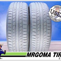 SET OF 2 HANKOOK KINERGY GT KONTROL 235/60/18 USED TIRES