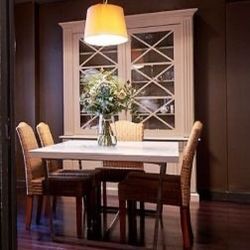 Large Vintage Two-Piece Hutch – Solid Wood, Well-Preserved