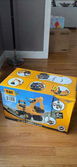 Cat excavator foot to floor