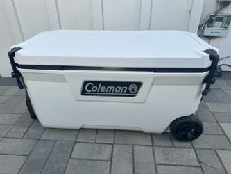 Coleman Extreme Seal Wheel Cooler 100L Capacity 5 Day Cooling Locking Excellent