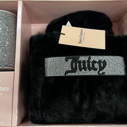 Juicy Couture Mini Tote & Barrel Coin Purse Set 