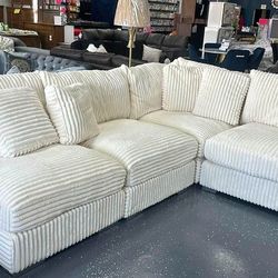 Custom Corduroy Sectionals Any Size Any Color 