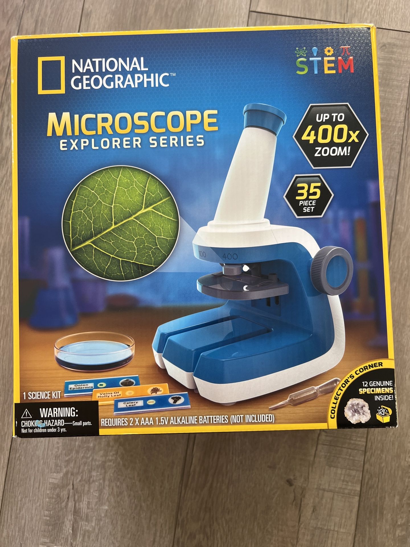 National Geographic Microscope Set β Like New!