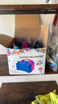 Electric Balloon Pump with Accessories