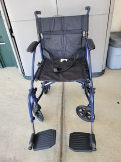 Light weight adult   companion  wheelchair
