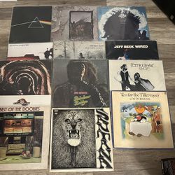 Vinyl Records: Classic Rock Collection