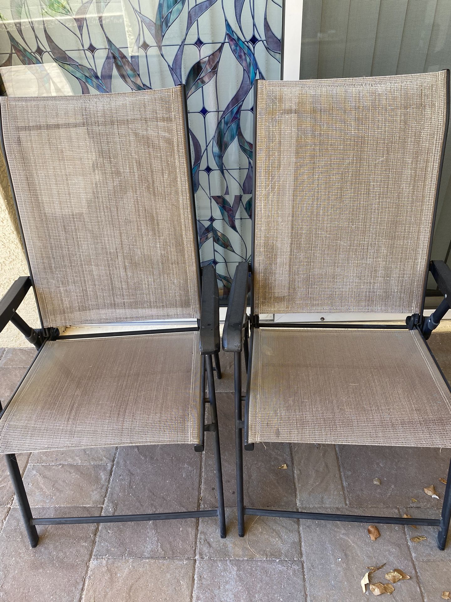 Folding Chairs Set