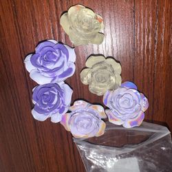 Roses Croc Charms