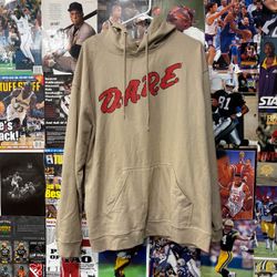 DARE Brown Lion Hoodie Men’s Large