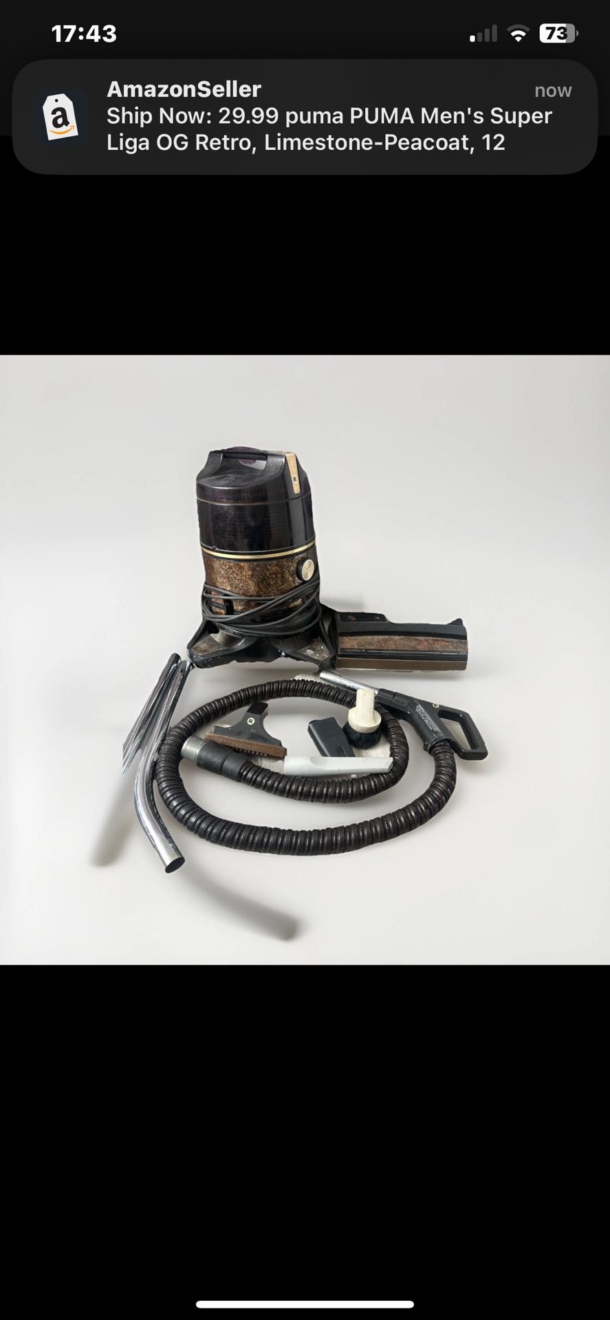Rainbow SE Canister Vacuum With Power Nozzle Head & Attachments