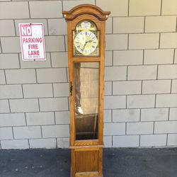 Antique Clock Cabinet 