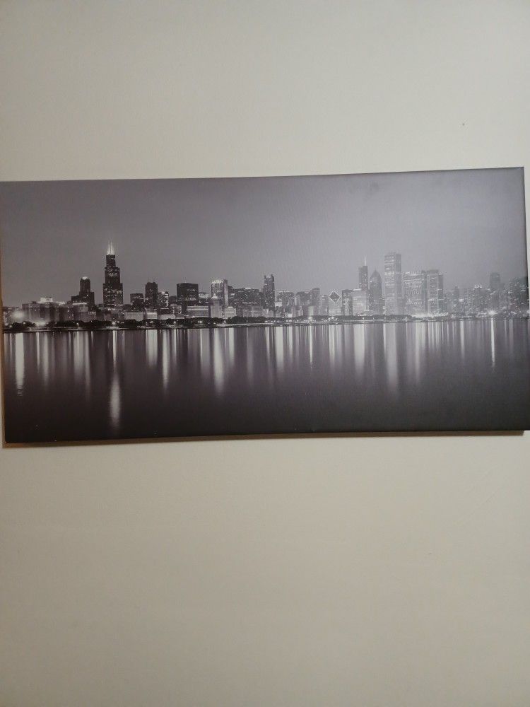 Chicago Skyline Canvas Art