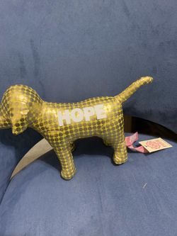 Pink dog gold color