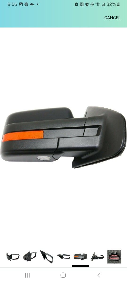 2011-14 Ford F-150 Left & Right Side Mirrors Brand New