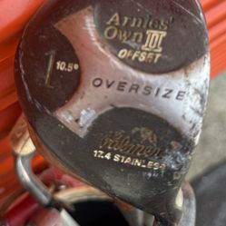 Antique Arnold Palmer Golf Clubs