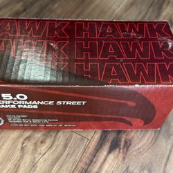 BMW E46 Hawk Front Brake Pads, Hawk HPS 5.0 - E46 330i, E46 M3 03-06, E83 X3, E85 Z4M