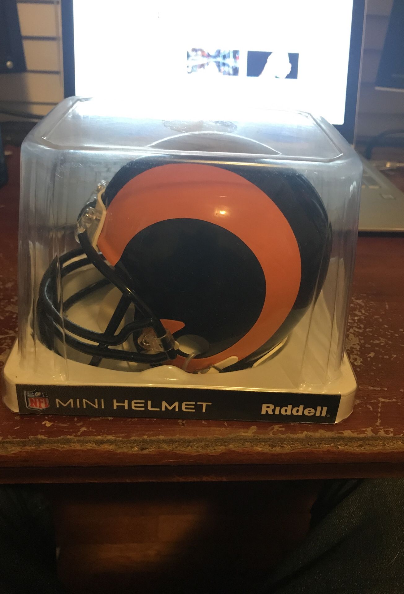 Mini rams helmet