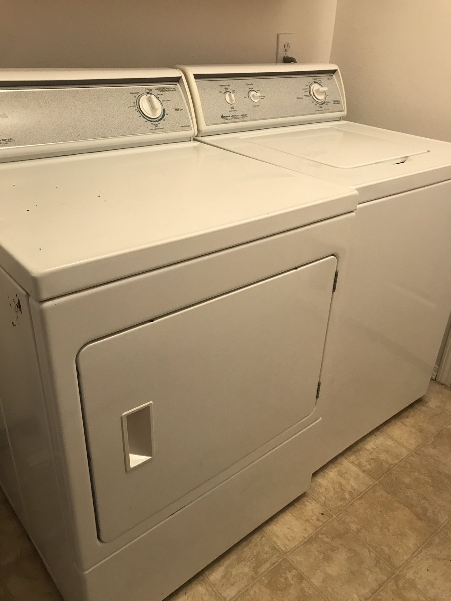 Washer & Dryer