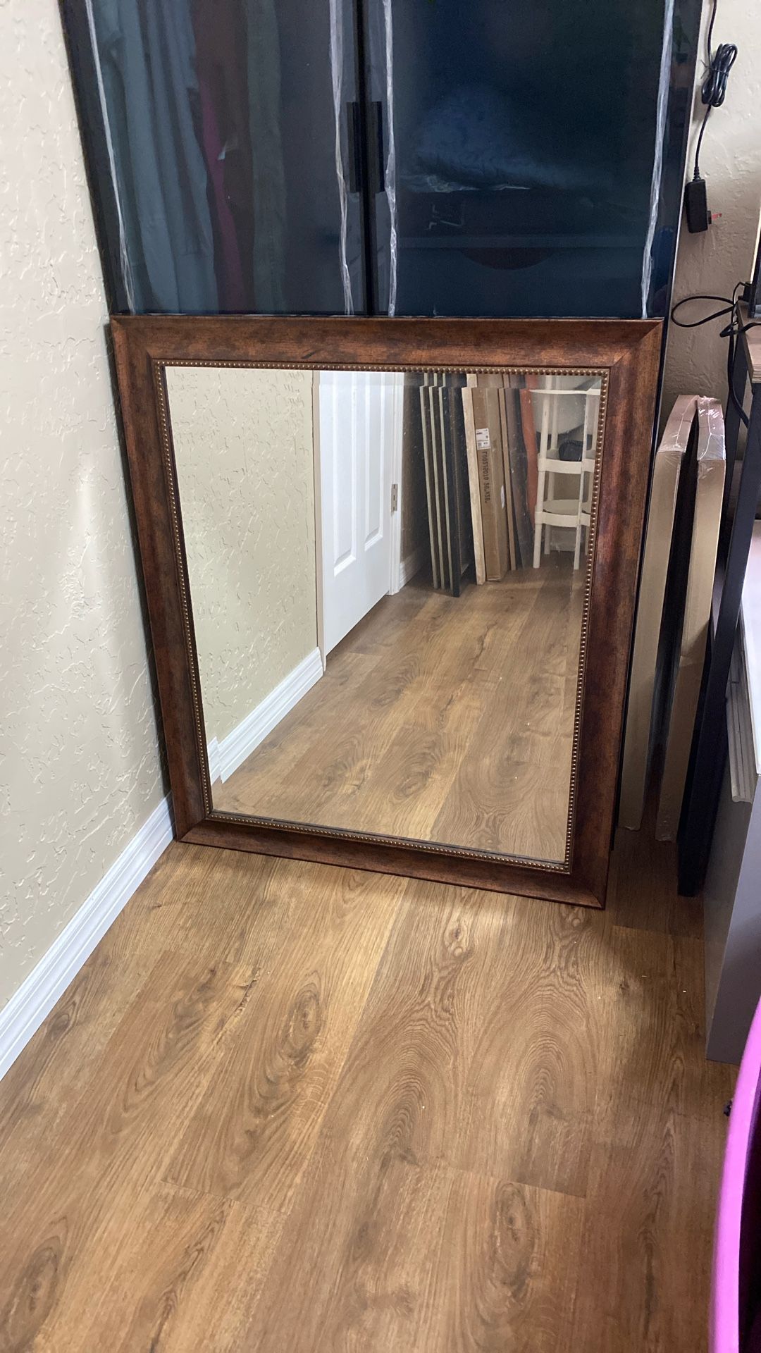 Solid Wood Mirror