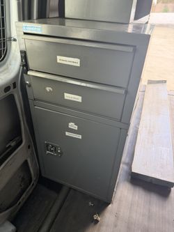Adrian Steel Van Storage Cabinet.