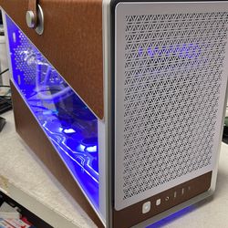 Beautiful Gaming Montech Leather Carrying Case Desktop PC Computer