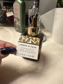 Sand +fog oil