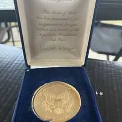 President, Ronald Reagan, Merritt Coin 