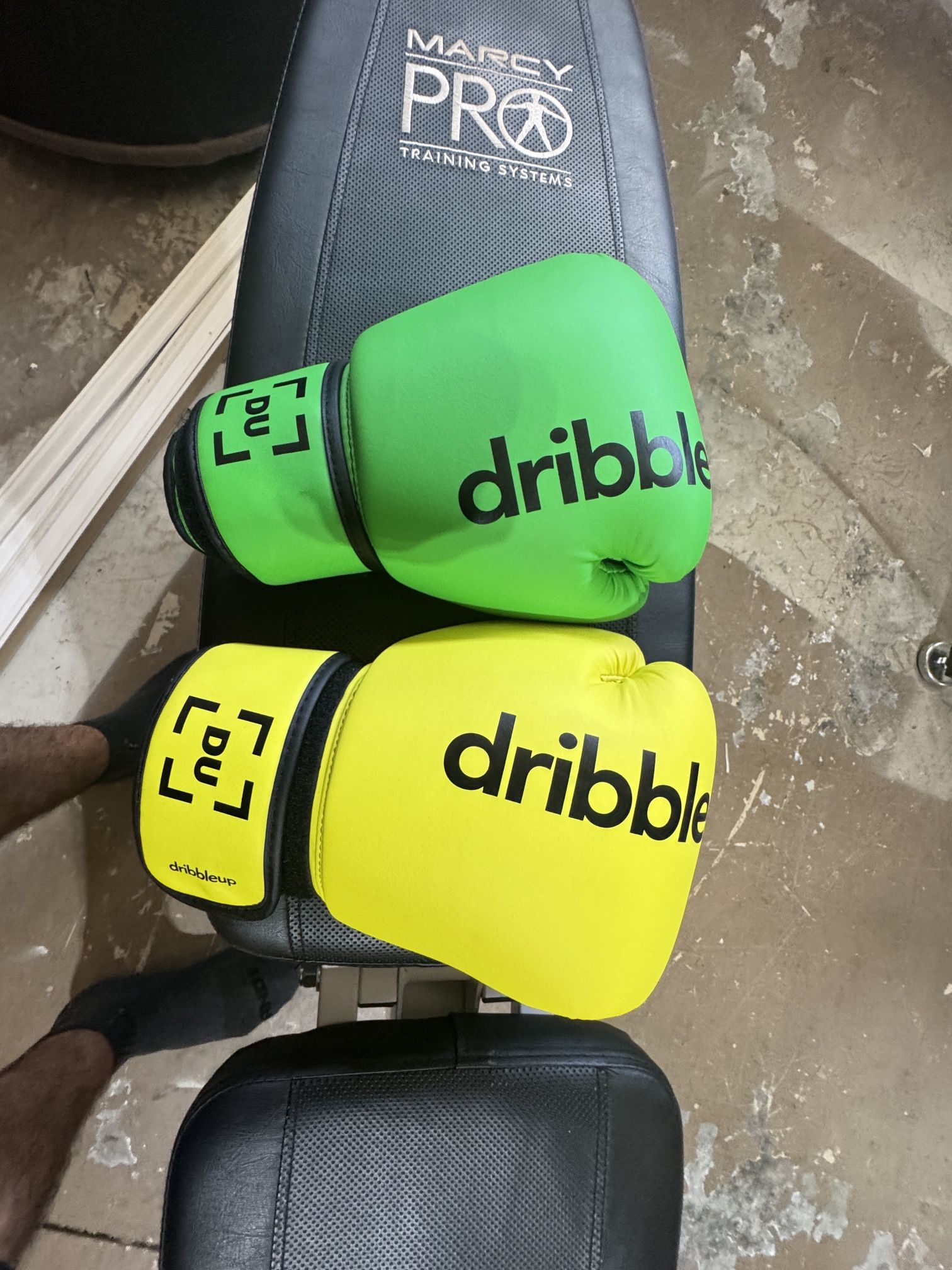 Boxing Machine And Gloves