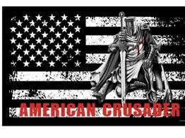 American Crusader Patriotic Flag