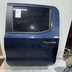 19-25 SILVERADO SIERRA 1500 REAR DOOR LH DRIVER BACK DOOR CREWCAB #251151