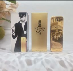1 Million By Paco Rabanne For Men's Eau De Toilette TESTER 3.4 fl oz 100 ml Men's Cologne New in Box