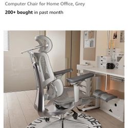 E3 Pro Ergonomic Office Chair, Big and Tall Office Chair - with 3-Zone Dynamic Lumbar Support, 4D Adjustable Headrest, 6D Adjustable Armrests, Swivel 