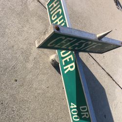 Intersection Street Sign
