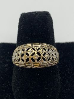 Ladies gold ring #30377