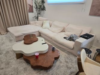 Couch and coffee table