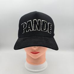 Pandemonium Clothing Mr Voorhees Jason Mask Chenille Logo Suede Bill Adjus.Hat