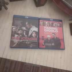 Lot of 2 Blu-ray DVD Movies... The Iceman & Fading Gigolo