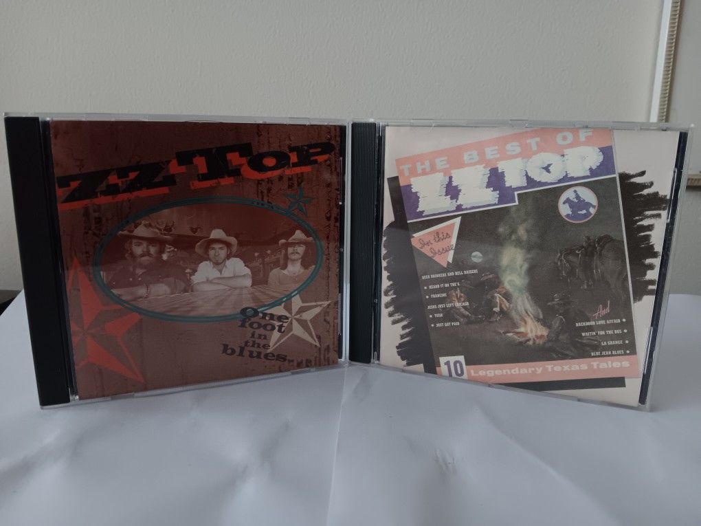 Z Z Top CDs - 4 Different Titles