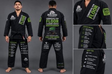 Official Bulldog Scrubbers custom Brazilian Jiu-Jitsu gi.